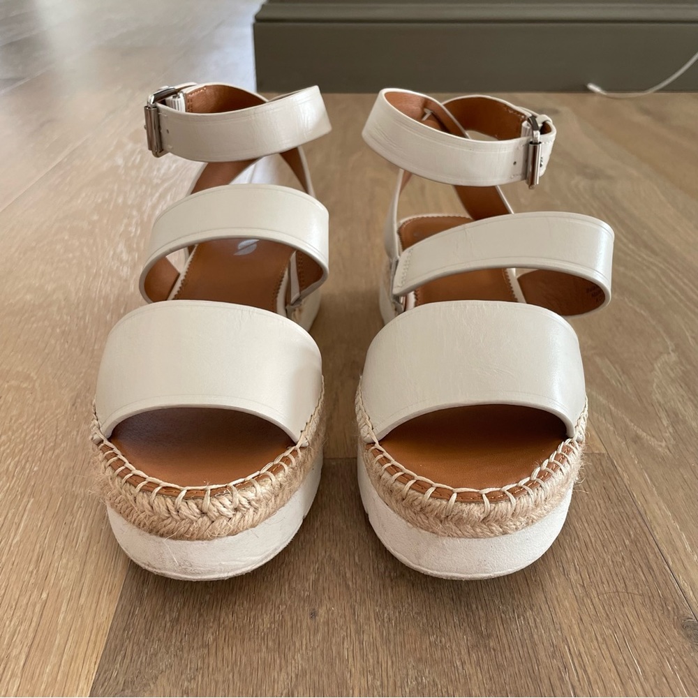 Worn twice Sarto by Franco Sarto Calvin Heeled Sandals - 2” platform - Picture 3 of 5